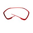 thumbnail image 2 of Red Carbon Fiber Instrument Panel Border Cover Trim for Honda CRV CR-V 2012-2016, 2 of 4