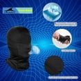 thumbnail image 2 of Pasamontañas JAMW Protección UV Hombres y Mujeres Ligero Táctico Sombrero para el sol Esquí Motocicleta Carreras Montar Negro, 2 of 5
