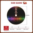 thumbnail image 4 of Bingfone Christmas Tree Skirt Mat Christmas Decoration Interior 48"-Colorful Sparkling, 4 of 8