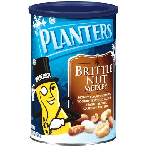 Planters Holiday Brittle Nut Medley, 20.5 Oz - Walmart.com