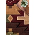 thumbnail image 5 of United Weavers Rustic Forest Aztec Diamond Multi Hand-Carved Area Rug or Runner, 5 of 9