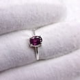 thumbnail image 5 of Natural Rhodolite Garnet Ring, 925 Sterling Silver Ring, Gift For Fiance, Engagement Gift, Gemstone Jewelry, Wedding Gift For Him, 5 of 5