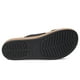 thumbnail image 3 of Sandalias Crocs Brooklyn con hebilla de corcho para mujer, negras, 3 of 7