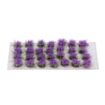 thumbnail image 3 of 28 Pcs Purple Flower Cluster Flower Vegetation Groups Grass Tufts Static Scenery Model DIY Miniature for Train Landscape Railroad Scenery Sand Military Layout Model War Gaming Terrain, 3 of 6