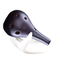 thumbnail image 3 of Ocarina de cerámica de 6 agujeros, estilo botella de vino, alto C, estudio para principiantes, regalo de Navidad, con cordón, 3 of 5