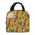 thumbnail image 1 of Easygdp Dancing African Womens Bolsa Térmica Premium - Tela Oxford Impermeable, Gran Capacidad, Bolsillo Frontal, Unisex para Trabajo, Escuela, Actividades al Aire Libre y Picnics, 1 of 8