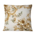 thumbnail image 3 of Designart "Framed Vintage Elegance III" Damask Printed Throw Pillow, 3 of 5
