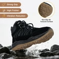 thumbnail image 3 of Ecetana Womens Snow Boots Winter Warm Faux Fur Lined Ankle Boots Waterproof Outdoor Hiking Shoes, 3 of 7
