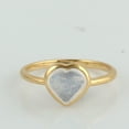 thumbnail image 2 of KIRAN FINE JEWEL Bezel Heart Blue Moonstone Heart Wedding Ring Yellow Gold Plated 925 Sterling Silver Wedding Band Ring Statement Jewelry Gift For Her, 2 of 5