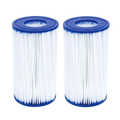 2-Pack TYPE A or C Universal Filter Cartridge for Swimming Pools Replacement Pump Parts for Intex Bestway Summer Waves