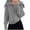 Gray, variant on hotojiny Sweaters for Women Trendy Long Sleeve Zip Up Ribbed Knit Coat Soft Comfy Collared Fall Outfit Jackets Streetwear