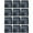 Black, variant on 12 Pack Paisley Print Cotton Bandanas Dozen Reusable Scarf, Mask, Hair Tie (Mix)