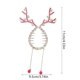 thumbnail image 2 of Pinza con borla, tocado navideño, accesorios para el pelo de Navidad, joyería, decoración navideña, 2 of 5