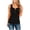 Black, variant on Scyoekwg Womens Tops Fashion Tank Top Comfy Summer Sling Crew Neck Button Slim Tank Tops Sleeveless Solid Color Suspenders Casual Dressy Blouse Tees Shirts (Black,L)