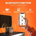 thumbnail image 3 of LiTime 12V 100Ah Group 24 Bluetooth LiFePO4 Battery Lithium Battery 100A BMS for RV, Solar System, Trolling Motors, 3 of 9