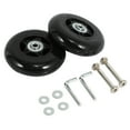 thumbnail image 2 of 2 Set Luggage Suitcase Replacement Wheels OD 80mm, 2 of 8