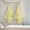 thumbnail image 4 of Dreamtimes Banana Polyester Cotton Towel 2 Pack(28.3" x 14.4"), Soft, Super Absorbent and no Fading, Multipurpose Use for Sports, Fitness,Bathroom, Kitchen, Beach, 4 of 7