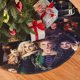 thumbnail image 2 of Falda para árbol de Navidad de Hocus Pocus, suave y divertida, decoración navideña navideña de granja de 36", 2 of 4