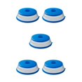 thumbnail image 1 of Monstrate Microwave Plate Cover Oven Plate Cover Guard Lid Oil-proof Splatter Fresh-keeping with Vent Covers Heating for Fruit Type2 NO2, 1 of 6