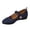 Blue, variant on Abtuhar Women's Wedges Shoes Solid Color Round Toe On Loafers Casual Daily Shoes
