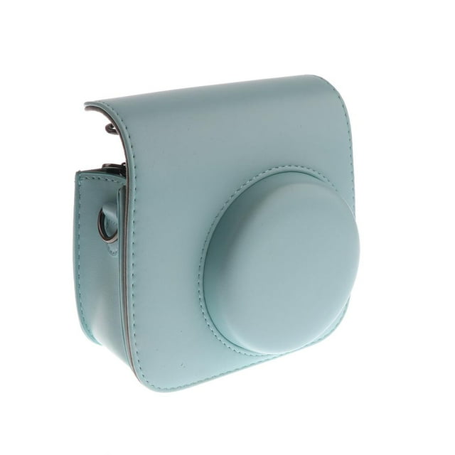 Estuche para cámara instantánea 8 + 9 con correa de material cuero PU Shamjiam