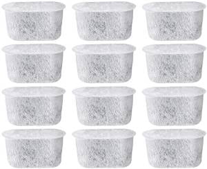 Fits all Cuisinart Coffee Makers-Activated Charcoal Water Purification Filters 12-Pack of Compatible with Cuisinart coffee makers ，Replacement Charcoal Water Filters for Coffee Makers 