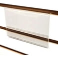 thumbnail image 4 of Slatwall Acrylic Sign Holder, Horizontal Landscape Orientation, 3.5" H x 5.5" W, 2 Pack, 4 of 4