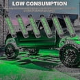 thumbnail image 4 of Waterproof Green LED Underglow Lights, 12V Car Neon Glow Kit, 6pcs, 4 of 5
