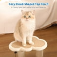 thumbnail image 2 of Made4Pets Beige Natural Sisal Cat Scratching Post with Grooming for Kittens, 2 of 9