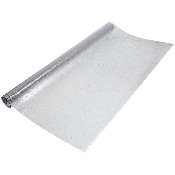 FUEENIRVA Peel And Stick Frosted Window Film Colorful 1Pcs 78.60X17.68X0.04in