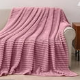 thumbnail image 5 of Clearance Under $5 Throw Blanket 28" x 39" InsCrazy Thickened Flannel Blanket New Drawstring Blanket Sofa Blanket Student Office Nap Blanket, 5 of 7