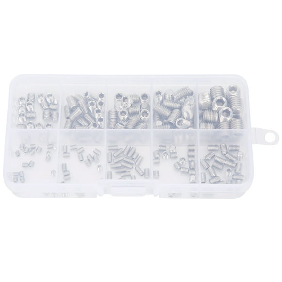 Hex Grub Screws, Durable Stable Hex Screws Wear Resistant Corrosion Resistance For Chemicals For Electronic Products For Equipment For Furniture For Machinery