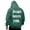 ZA Dark Green, variant on Jesus Hoodie Mens Cross Letter Print Soft Hooded Sweatshirt Long Sleeve Casual Streetwear Loose Fit Men Hoodies