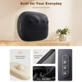 thumbnail image 6 of Cordless Shiatsu Back Massager - 3D Kneading Pillow with Double-Sided Heat, Neck/Shoulder/Waist/Leg Use, 6 of 13