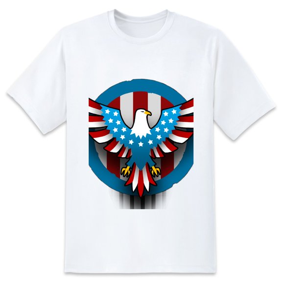 Men's Graphic TeeFlag Letter Print T-Shirts Round Neck Short Sleeves Sizes XS-5XL Summer Daily Casual Tops