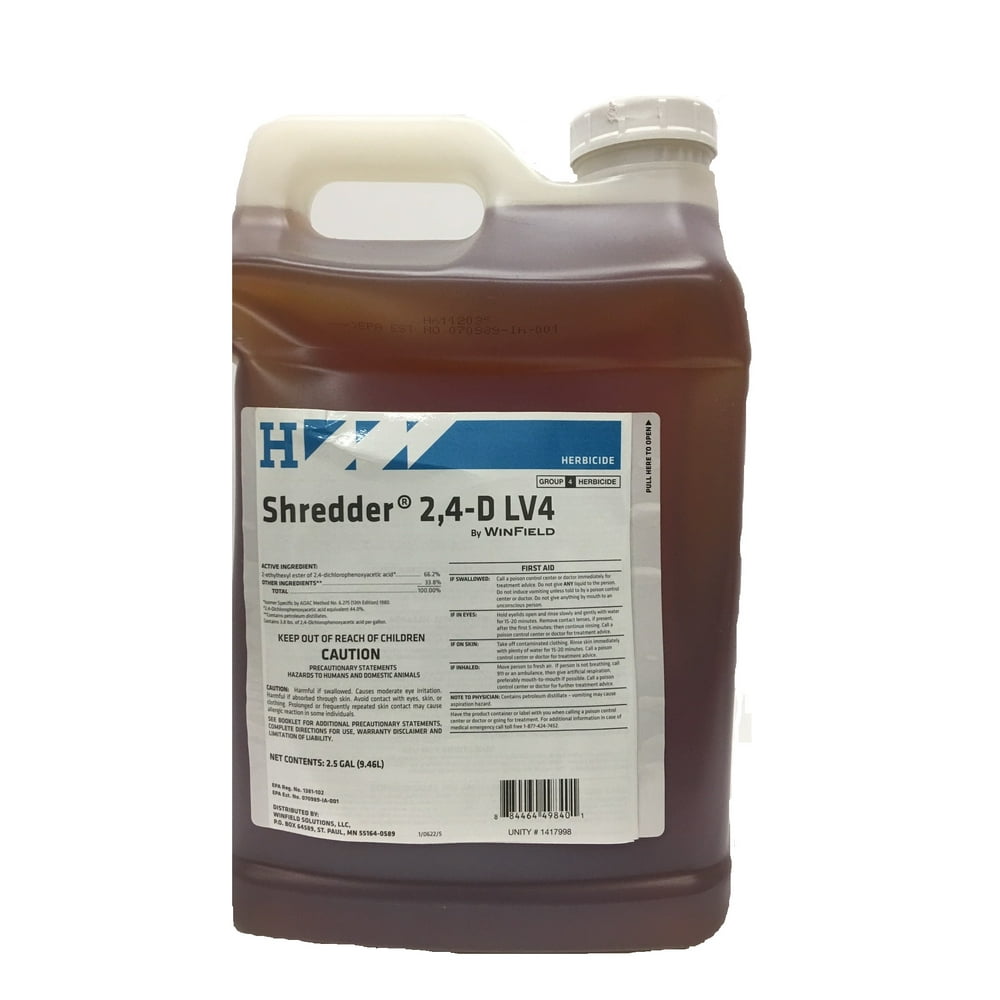 Winfield Shredder 2,4D LV4 2.5 Gallon
