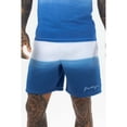 thumbnail image 1 of Hype - Pantalones Cortos Casuales Lake Fade Diseño Garabato para Hombre (Azul, Blanco), 1 of 3