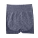 thumbnail image 2 of Gibobby Shorts Yoga Pantalones cortos de mujer Pantalones cortos de entrenamiento Pantalones cortos de yoga de cintura alta sin costuras(Azul, M), 2 of 4