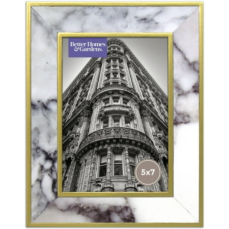 Better Homes and Gardens Marble & Gold Finish Frame - 5x7