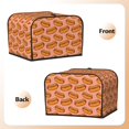 thumbnail image 3 of Fotbe Cartoon Hot Dog for Four Slice Toaster Cover, Fingerprint Protector, Super Soft Appliance Cover And Dust Cover,Bread Dust Cover & Fingerprint Protection, 3 of 7