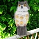thumbnail image 2 of Señuelo de búho realista de plástico para control de plagas, ahuyentador de palomas y decoración de jardín. UNA, 2 of 9