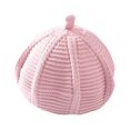 thumbnail image 1 of Bonnet Tricoté Uni pour Filles, Bonnet d'Hiver Pointu, 1 of 10