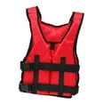 thumbnail image 3 of koolsoo Veste de Natation Gilet de Flottabilité Multifonction pour Voile Plongée en Apnée Wakeboard Rouge, 3 of 9