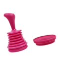thumbnail image 1 of Ergonomic Sink Drain Squeeze Cleaner Clog Remover For Bathroom Shower Tub Safe Hair Removal Tool for Quick Unclogging green, 1 of 4