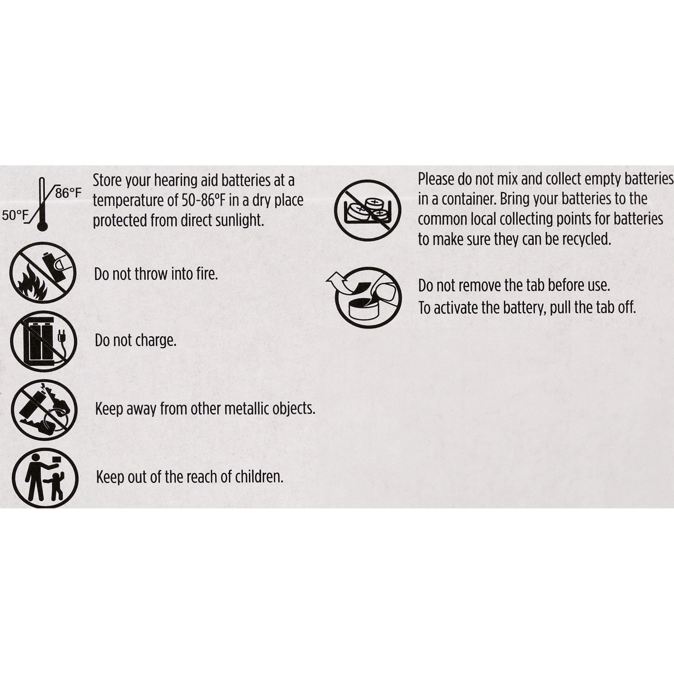 Equate Zinc Air Hearing Aid Batteries, Size 10, 32 Count