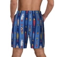 thumbnail image 4 of Goofa Cute Fish Printed Men's Swim Trunks Board Shorts Quick Dry Mens Swimming Trunks with Compression Liner,Breathable Fit Hawaii Beach Shorts-X-Large, 4 of 9