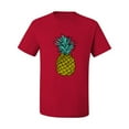thumbnail image 2 of Wild Bobby, Trendy Tropical Pineapple, Fashion, Men Graphic Tee, Red, 3X-Large, 2 of 4