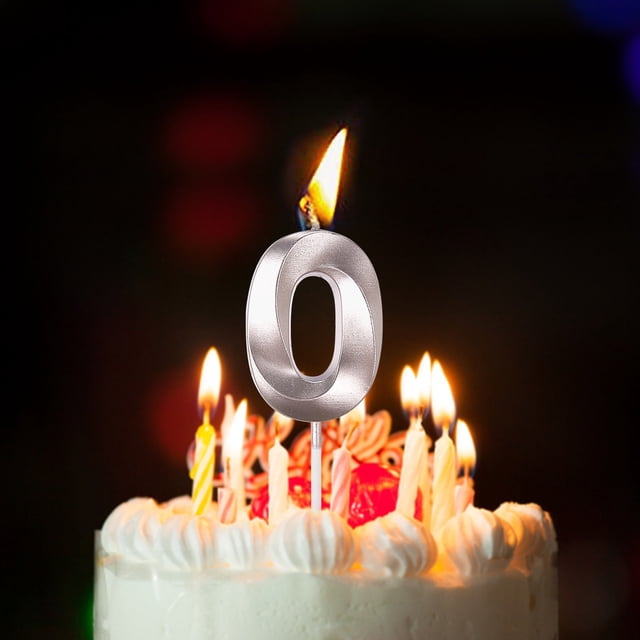 Hbdhejl Birthday Candles Extended Big Number Candle Multicolor 3D Design Cake Topper Decoration For Any Celebration