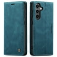 thumbnail image 2 of CaseMe Leather for Samsung Galaxy S24+ 5G Case, Flip Wallet Leather Case with Card Holder Magnetic Closure Shockproof Kickstand Protective Phone Cases Cover for Samsung Galaxy S24+ 5G 6.7-inch,Blue, 2 of 12
