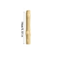 thumbnail image 2 of Wood Dog Chew Stick Non‑Splinter Safe Wooden Teething Toy Long‑Lasting Dental Care Gnaw Stick for Small Medium Large Adult Dogs,14cm, 2 of 4